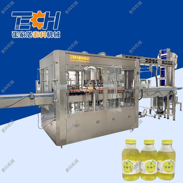 厂家玻璃瓶灌装机柚子汁灌装机果汁饮料灌装设备果汁灌装机