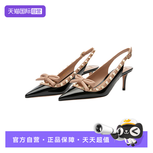 GARAVANI華倫天奴女士時尚 自營 VALENTINO 高跟鞋 尖頭細跟婚鞋