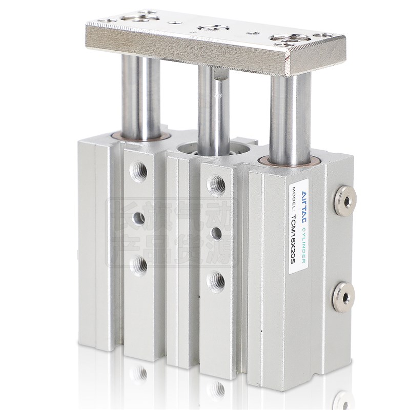 亚德客三轴气缸T三杆气缸TCM12/16*10x15x20x25x0x40x50x60S