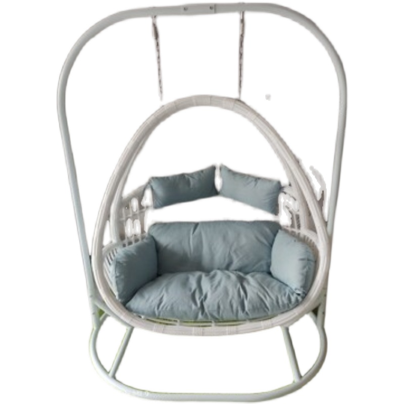 吊椅吊篮藤椅台秋千摇篮家用室F内户外懒人休闲摇椅吊床椅