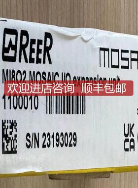REER睿奥 安全继电器扩展模块 MI8O2 I/O 1100010 RV 10询价