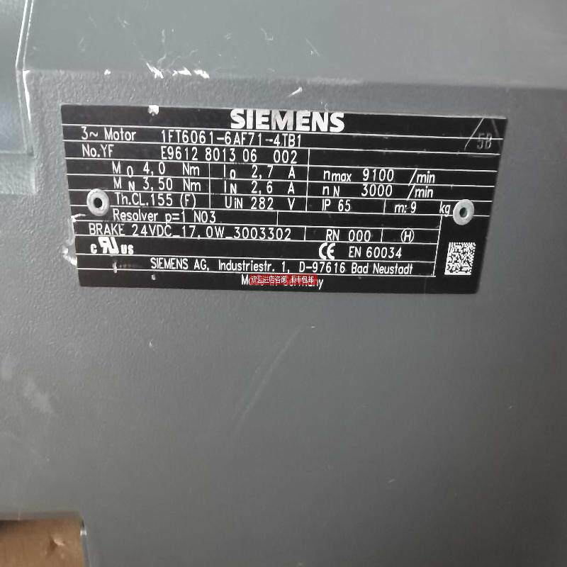 1FT6061-6AF71-4TB1 伺服电机 1FT6061-6AF71-4TB1询价