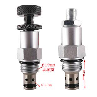 液压溢流阀LRV08-20液压系统带手轮可调压力阀 液压系统导阀手动