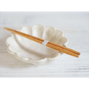 清仓包邮日本进口古朴简约和风天然栗木筷子铁木制六角尖头筷子