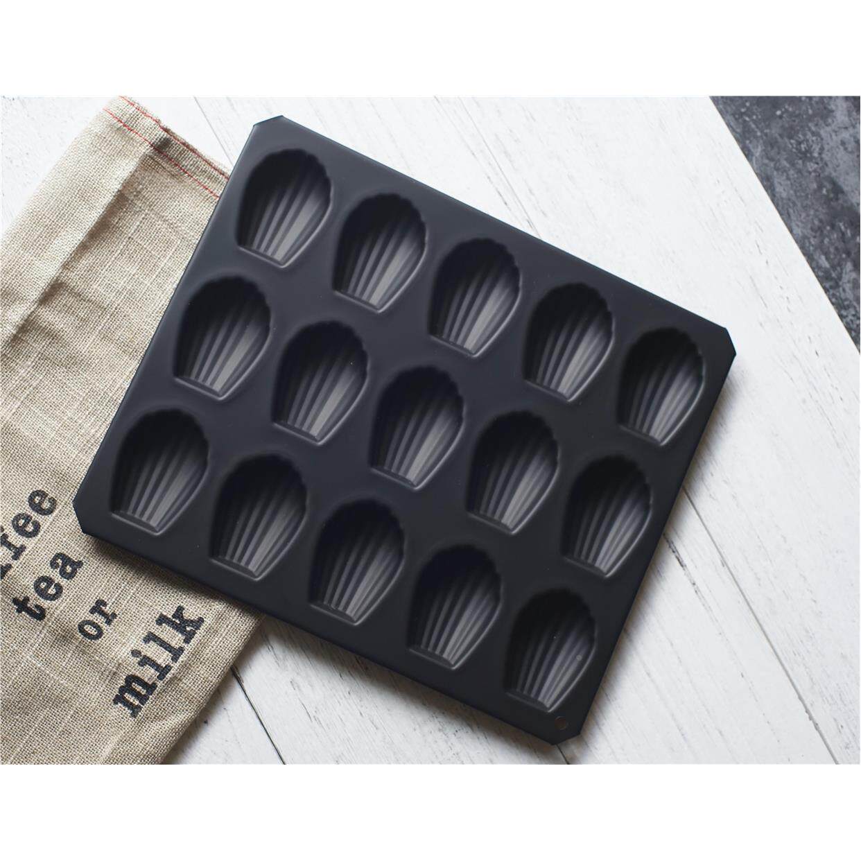 包邮日本制Cakeland防粘15连玛德琳贝壳蛋糕模具烘焙工具
