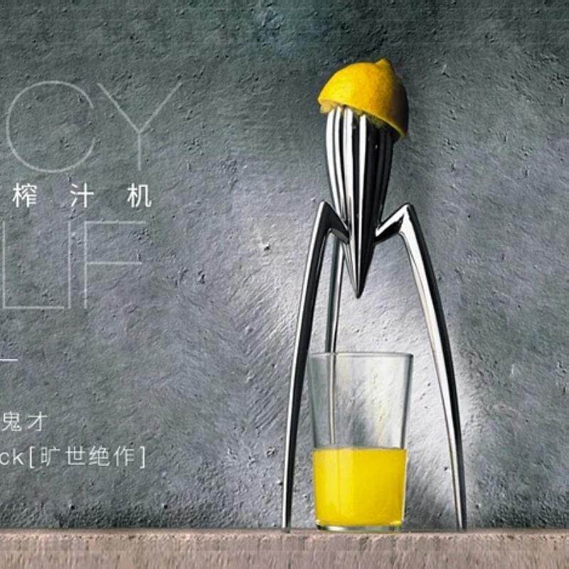 酒吧调酒意大利进口外星人柠檬手动榨汁器蜘蛛手动水果橙子榨汁器