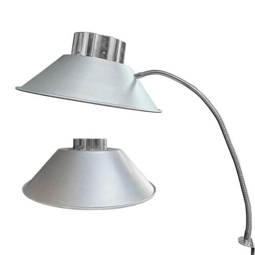 铝合金大铝罩吸烟罩大喇叭口艾炙焊锡吸烟大罩子390mm450mm500mm