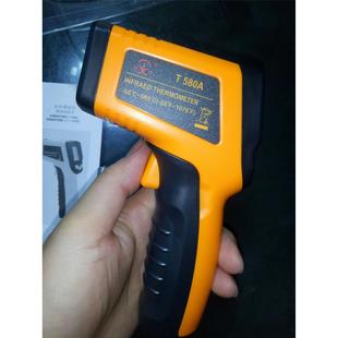 正品天宇T580A红外测温仪油温红外线测温枪/高精度_50°C-580°C