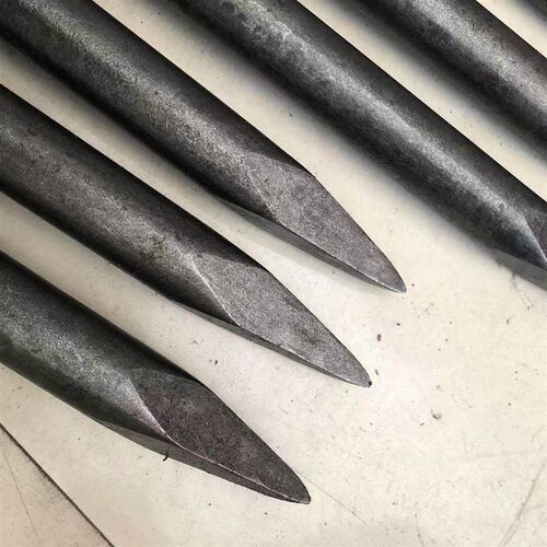 热销G1a0G11G15风镐釺扁头20铁釺子破桩工具支持定制G10/11/15风