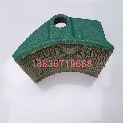 抱闸JT刹车瓦瓦片制动器0电刹车皮块2020磁瓦15030制动器