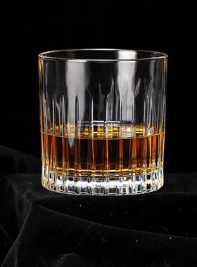 BARSOUL国际买五送一无铅玻璃古典风威士忌杯异形鸡尾酒杯