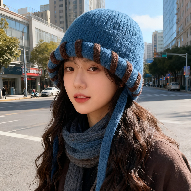 秋冬新款保暖帽子女防寒护耳帽
