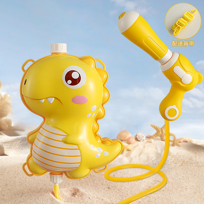 儿童背包水枪玩具喷水抽拉式水大容量男女孩宝宝卡通打水仗呲水枪