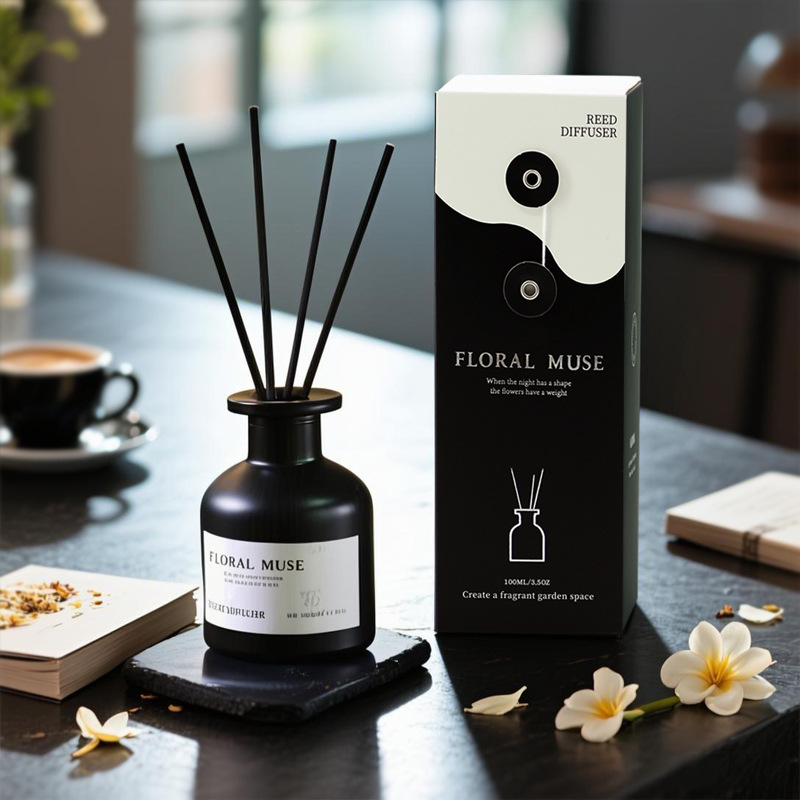 日本品质茉莉无火香薰摆件高级酒店持久香薰精油家用厕所除臭驱蚊
