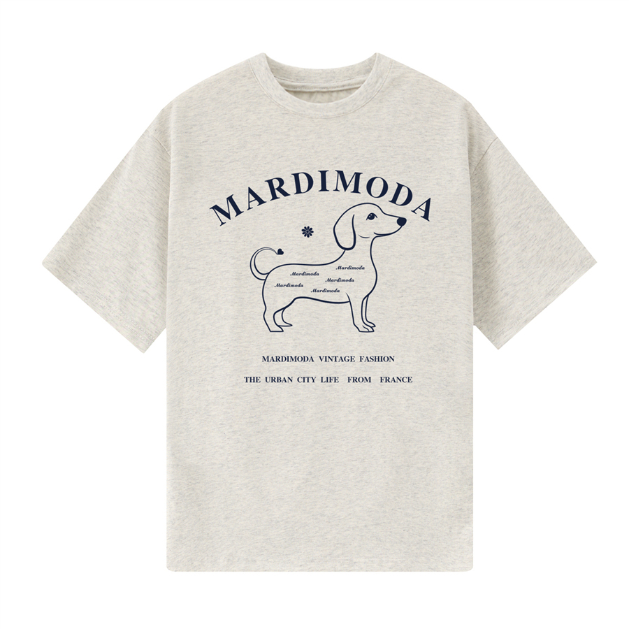 MARDIMODA旗舰店小众腊肠狗T恤女