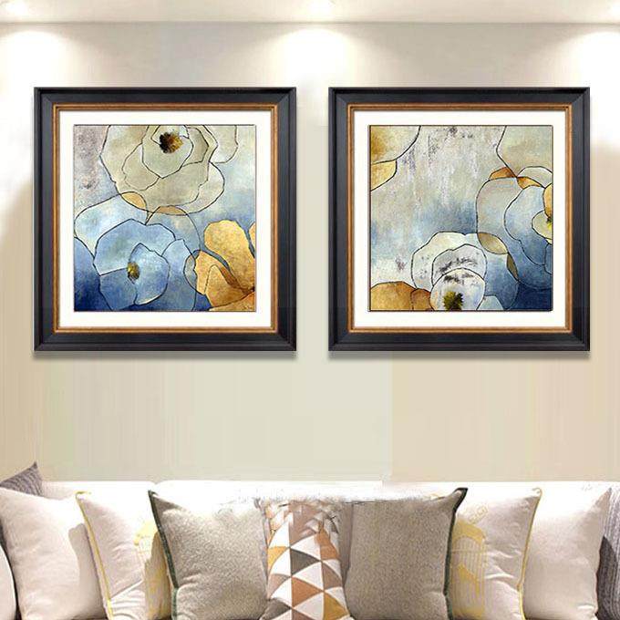 客厅装饰画美式卧室床头墙画玄关餐厅挂画北欧风格花卉沙发背壁画,3C数码配件,USB灯,淘宝优惠券,粉丝福利购,淘宝优惠卷