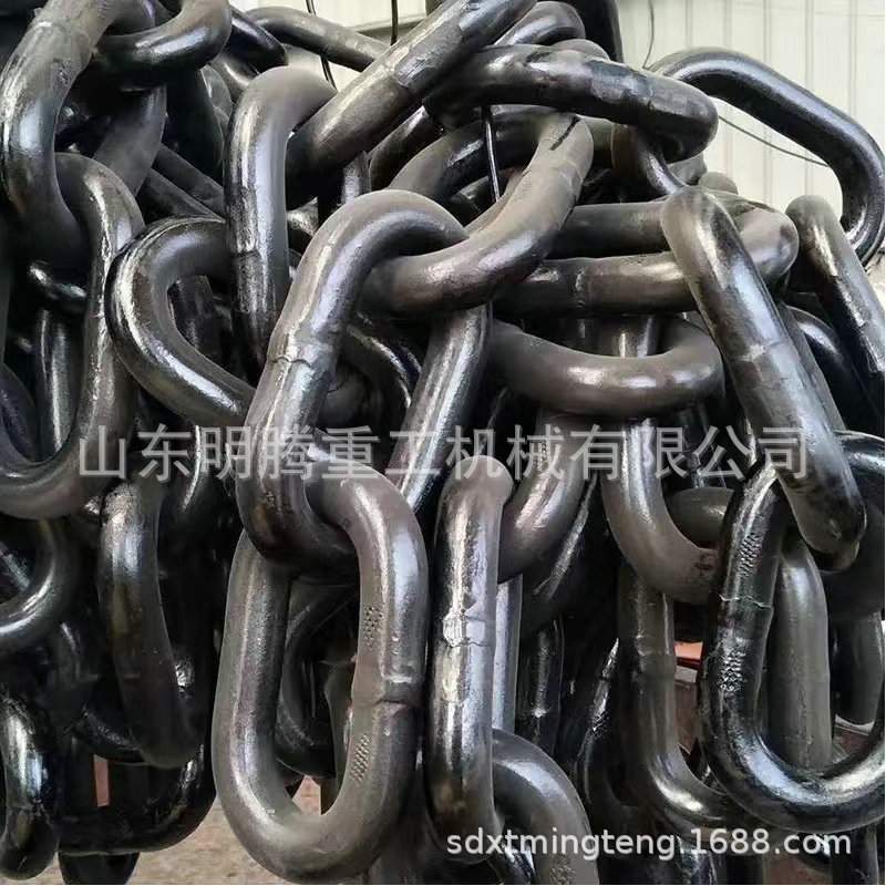 斗式提升机链条 NE环链提升机传动链条 矿用斗式运输机板链