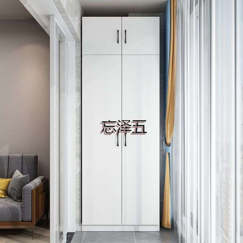 PCGS阳台柜储物柜衣柜经济型家用卧室阳台收纳柜杂物柜大容量储物