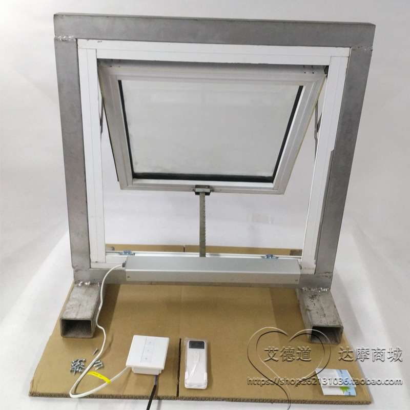 乾佳电动开窗器遥控链条式智能自动开窗器/推拉平推开窗机/推窗器