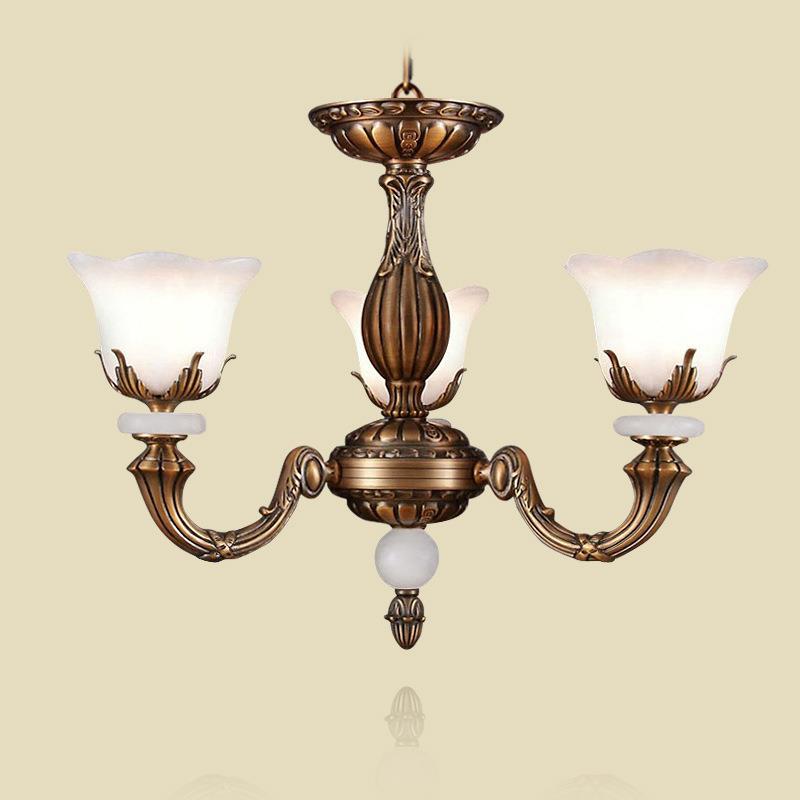 中式复古天然西班牙云石灯创意个性餐厅客厅卧室书房吊灯直销