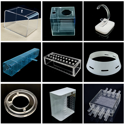 亚克力板定制热弯U形罩子折弯圆弧异型有机玻璃弧形板防尘罩加工