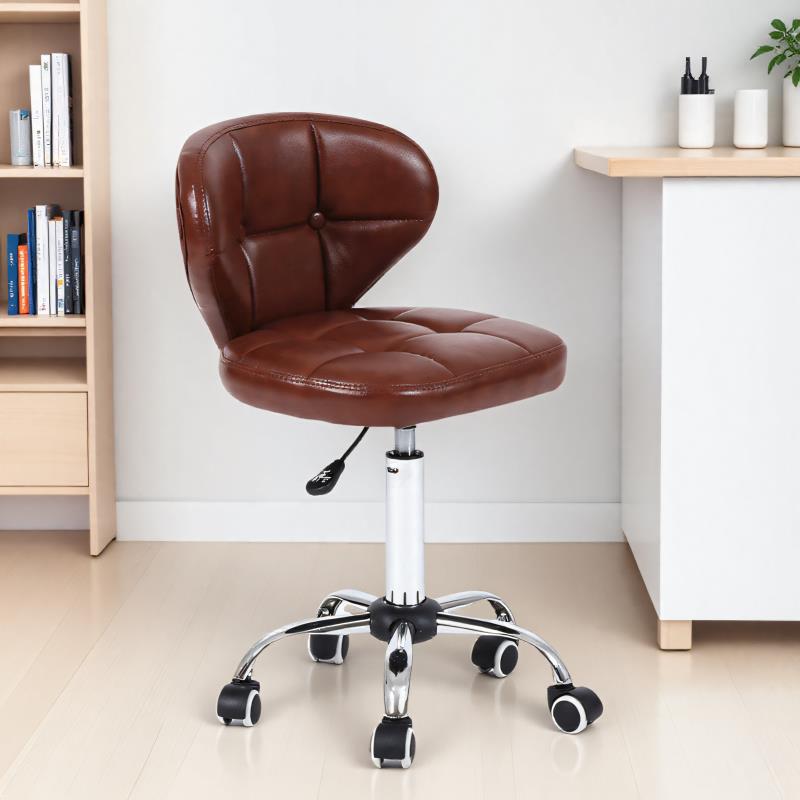 小型电脑椅升降转椅学生书桌椅家用座椅滑轮凳子靠背办公椅子小巧