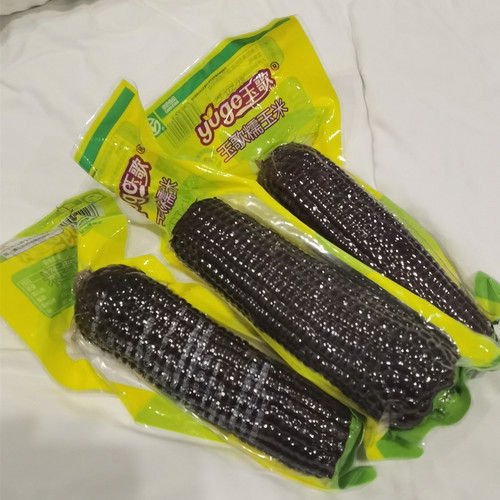 【2026年新货绿色食品山西忻州玉歌黑糯玉米220g*8根】代餐粗粮