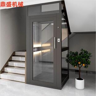 自建房电梯小型液压家用电梯别墅曳引升降梯室外观光升降机 新款
