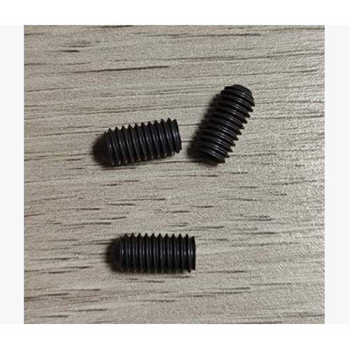 荐DIN96发黑45H内1角平48202端紧定螺钉M6*1六2发紧定螺黑钉螺钉