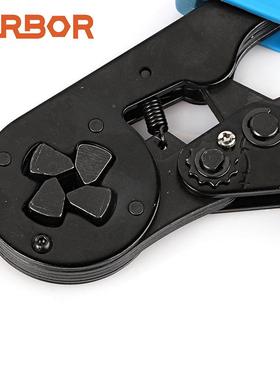 自五金工厂家迷你式调式压线钳管型端子69004冷压线具钳压手动压