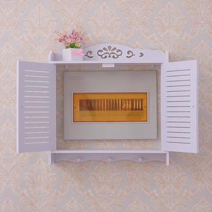 配F757M75M挡电箱电电闸盒 饰欧式 KI9S表箱箱装 饰画免打孔电表箱装