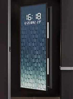 2025新画款表箱装饰电竖款带数显时钟电挡子钟HS-05240餐厅配电箱