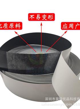 C麦拉片.1075mm背胶黑色垫片光面磨砂胶片带绝GYY缘材料按公斤P出