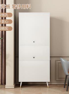 C法式11944奶油风餐边柜厨房9储物柜实木奢岩轻高柜多功能一板体