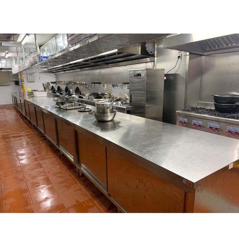 商用不锈钢厨具设备酒店餐厅食堂厨房设计整体商业厨房设备工程