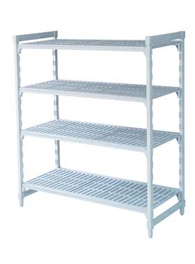 塑钢CTD层架JD冷库架德钢四层环保层架冷库层架货塑环保厨房货金