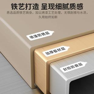 奶油风家用沙边柜轻奢约茶几边几可移动发小型收纳柜发沙侧边无品