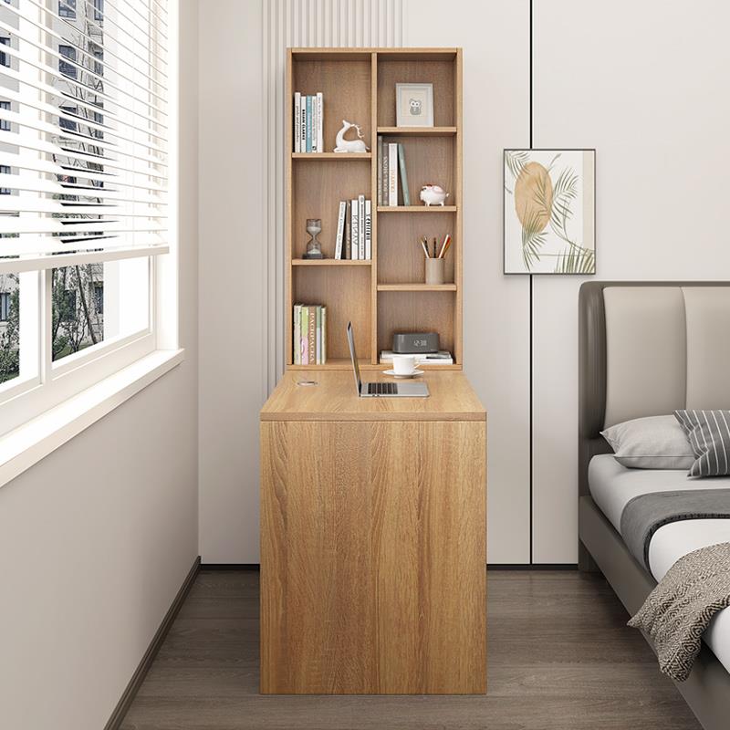 台式合电脑桌书架组家TYO用写字一桌卧书室桌书柜体转角办公桌经