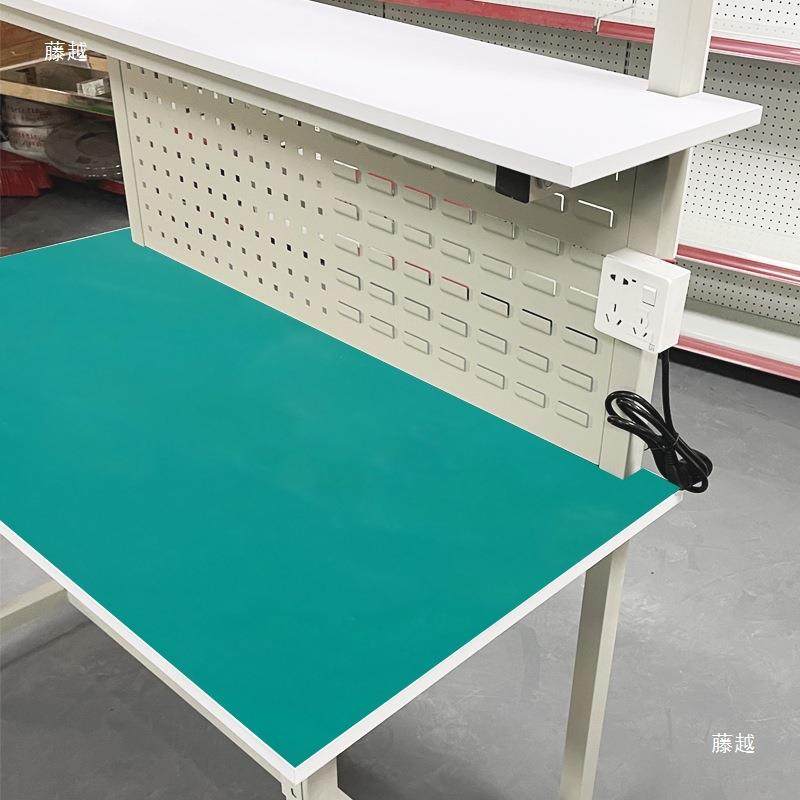 防静电工作台带工具挂板工修厂车间流水线作台实操验维89115桌子