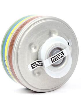 梅思安MYICSA009812-CN1过滤罐90ABEK2防综2合气体A21B2E2K滤毒罐