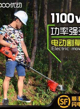 220v家用动大功率交流电机48286割草草坪除草机林打草机插电式园