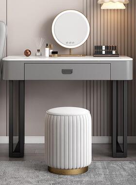 岩板电脑台桌用式电竞桌子女桌生卧室书桌梳69155妆台一体办公家