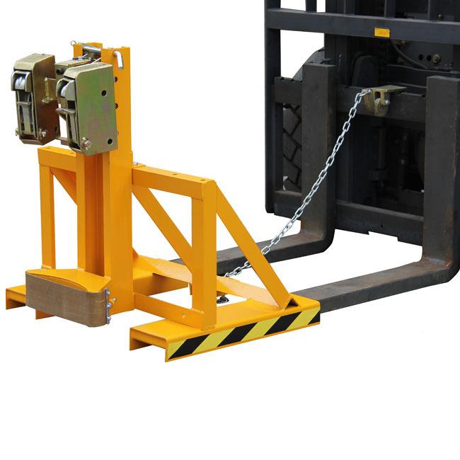 油0桶夹具DG50DG50A0A、DG100A叉车双单桶夹铁桶抱桶夹油具油桶抱