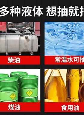 电动0抽油泵12V4V222V伏自吸泵柴油泵两用抽LPY水用泵抽油器家加