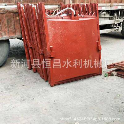18002铸铁闸门铸铁镶铜闸门PG型Z平面弧形铸铁闸门，制钢闸门型号