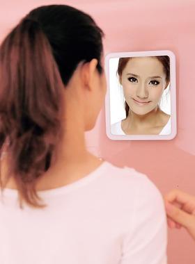 工XSO厂直出l化妆补光便镜携d带支架e壁挂立式两用发光化妆镜