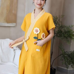 家用吸浴巾2023大人新款 可全棉纱布可儿童浴巾裹女水式 游泳穿纯棉