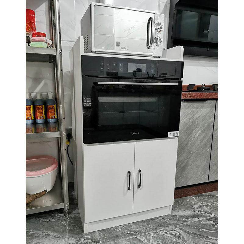 定制厨房置物架嵌入式洗碗机消毒柜蒸烤箱电器微波炉一体柜子