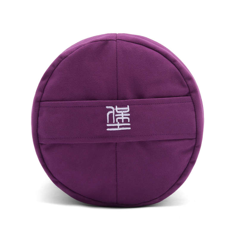 堡牌高密度圆形瑜伽枕棉枕艾扬格专业防滑高弹强支撑孕妇长条抱枕