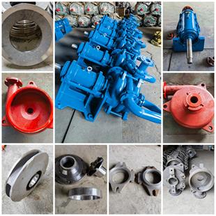 压滤机专用入料泵配件高压泥浆泵污泥进料泵抽沙泵卧式渣浆泵叶轮